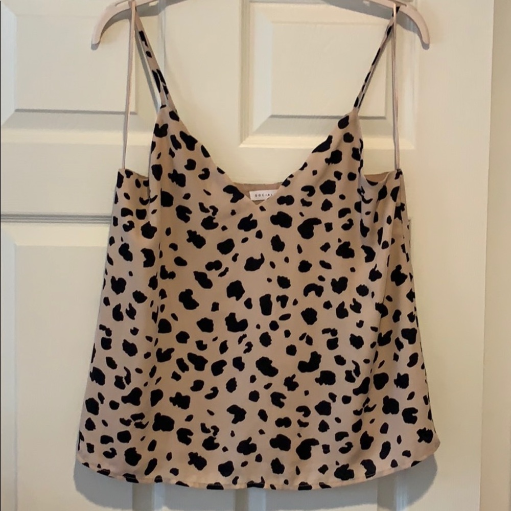 Socialite Animal Print Top